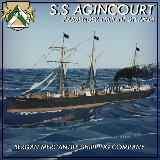 S.S Agincourt | 1870