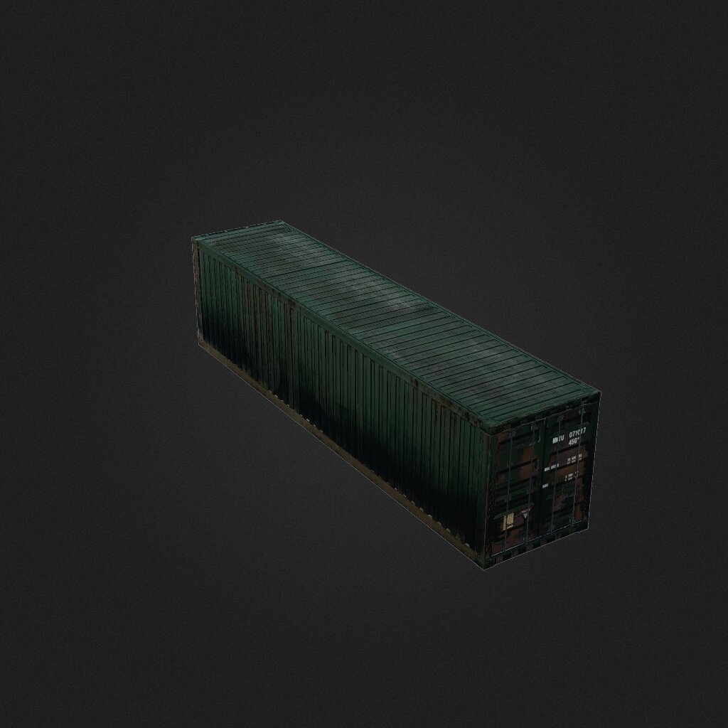 hollow shipping container