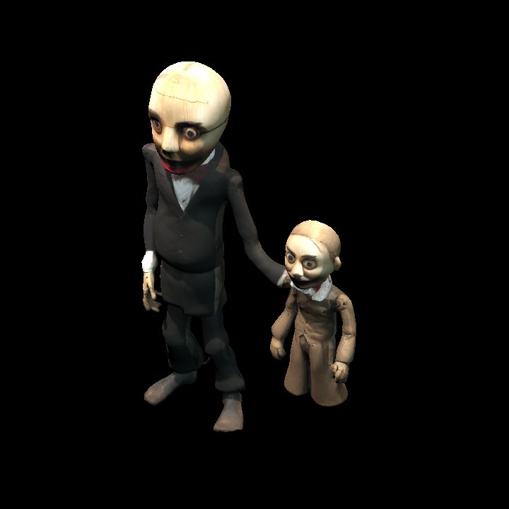 Ventriloquist Doll And His Doll