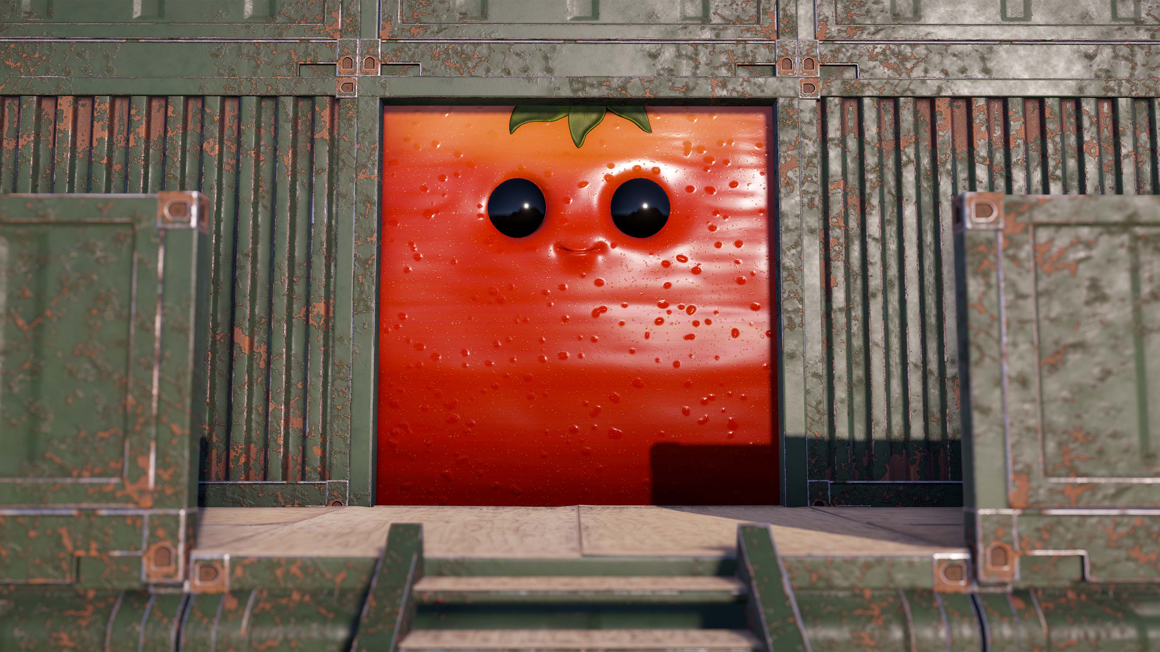 Señor Tomato Garage Door thumbnail 3