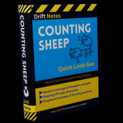 DriftNotes: Counting Sheep