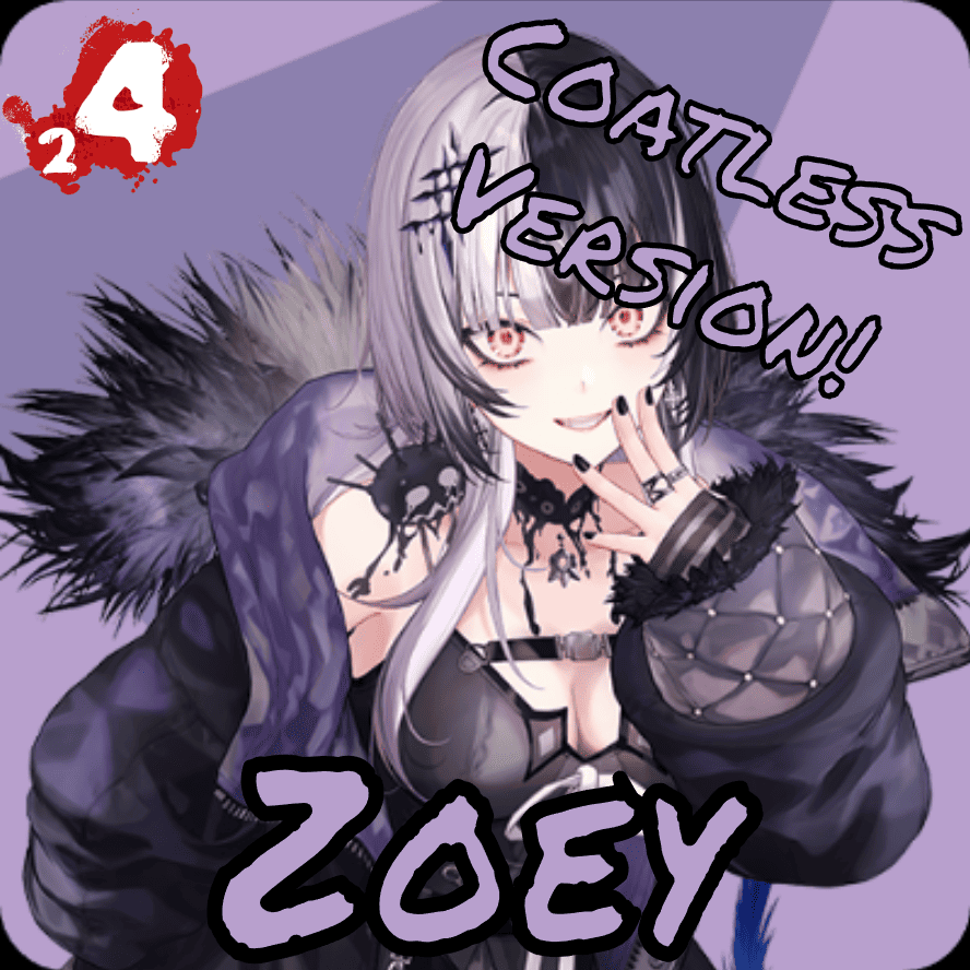 Shiori Novella as Zoey (Coatless Version)
