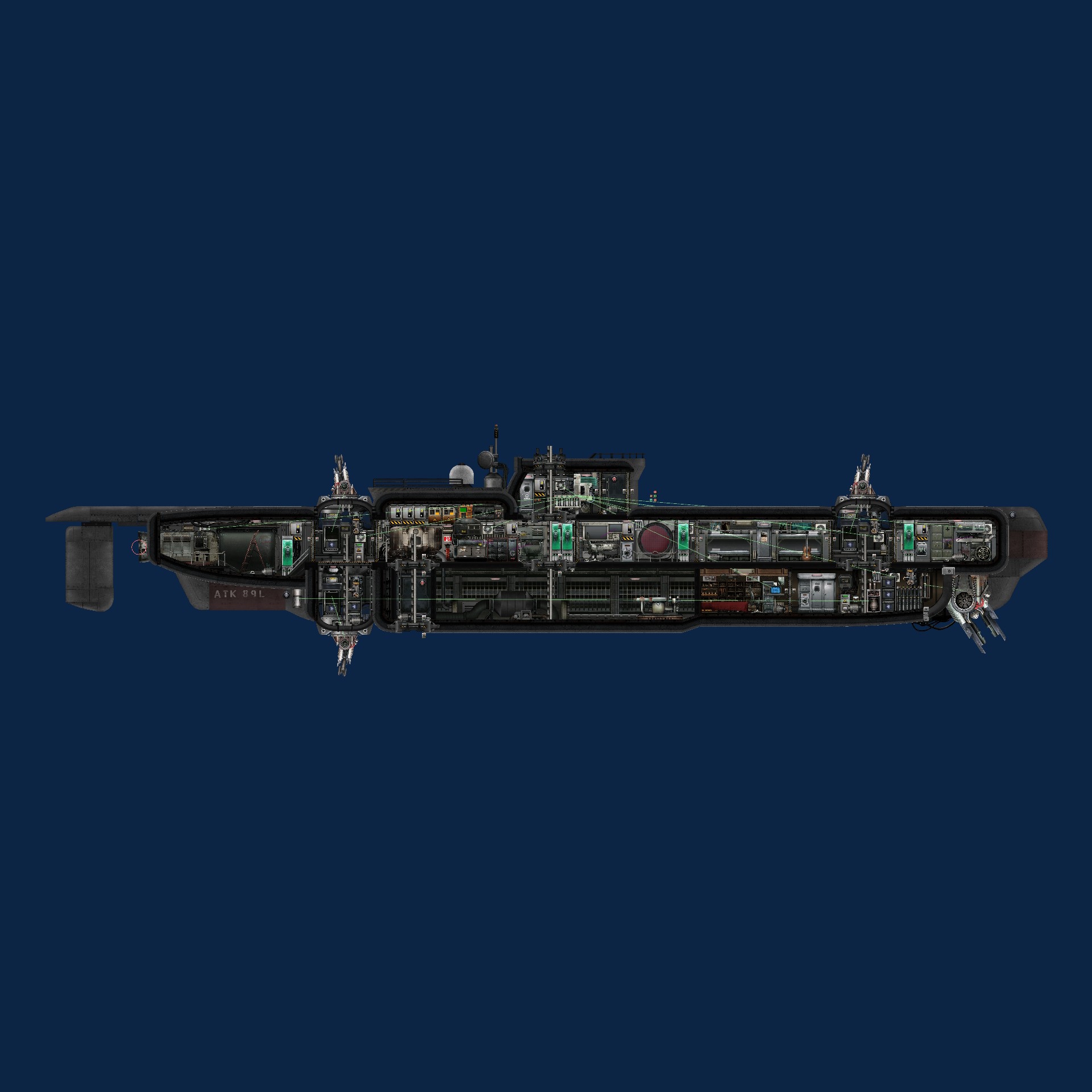 ATK-89L "Eel" – Barotrauma Mod