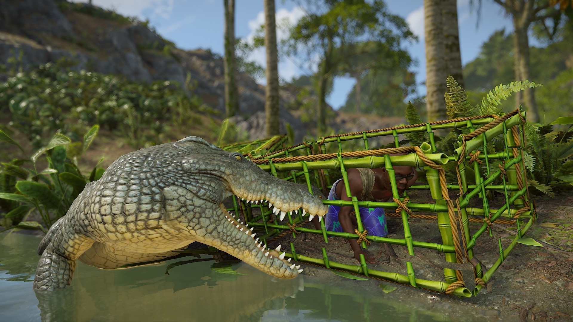 Bamboo Cage Large thumbnail 3