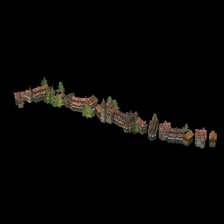 Overworld streets - freehand 2