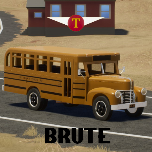 Troubadour brute 2-ton 1940 school bus