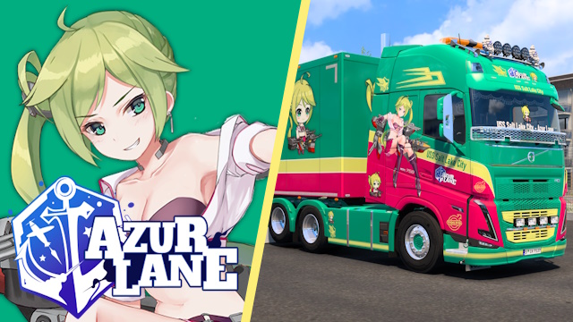 Volvo FH5 USS Salt Lake City - Azur Lane [Combo Skin]