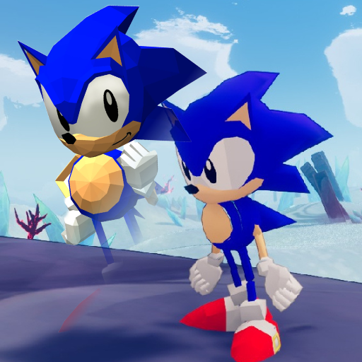 Classic Sonic (Sonic The Fighters)
