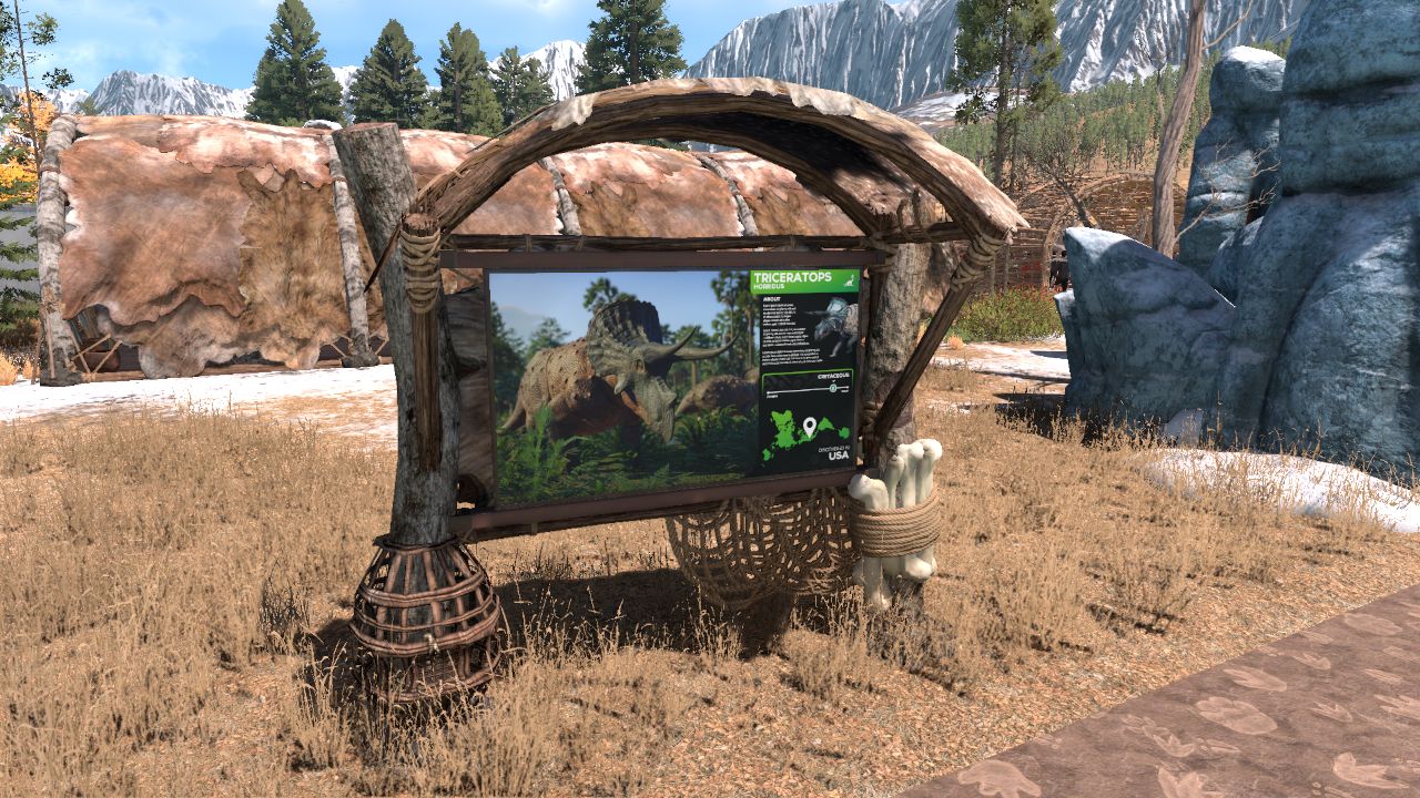 Stone Age Animal Information SIgn (fix)