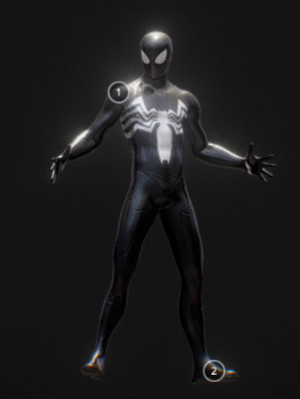 Spider-Man Symbiote Spider-Man 2 PS5 Blend preview