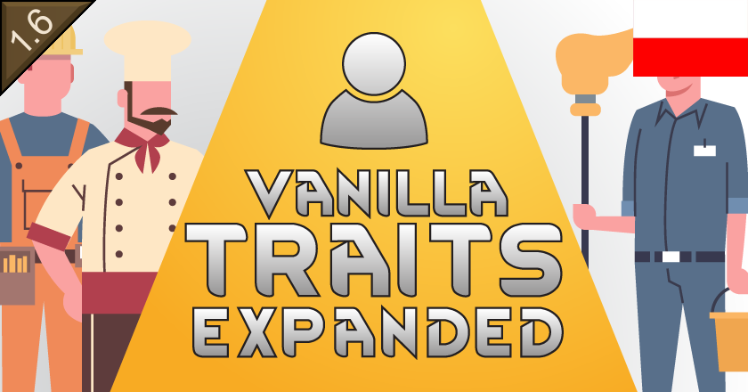 Vanilla Traits Expanded [PL] mod preview for RimWorld
