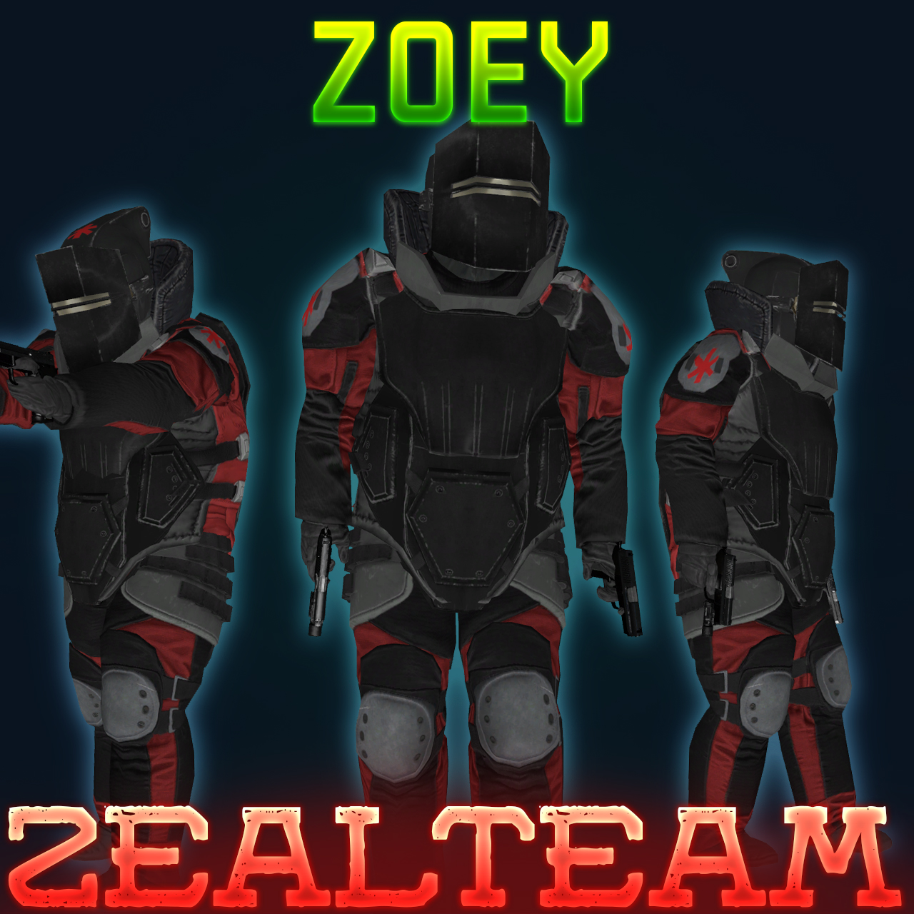 [COMM] Payday 2: Zeal Team - Zoey
