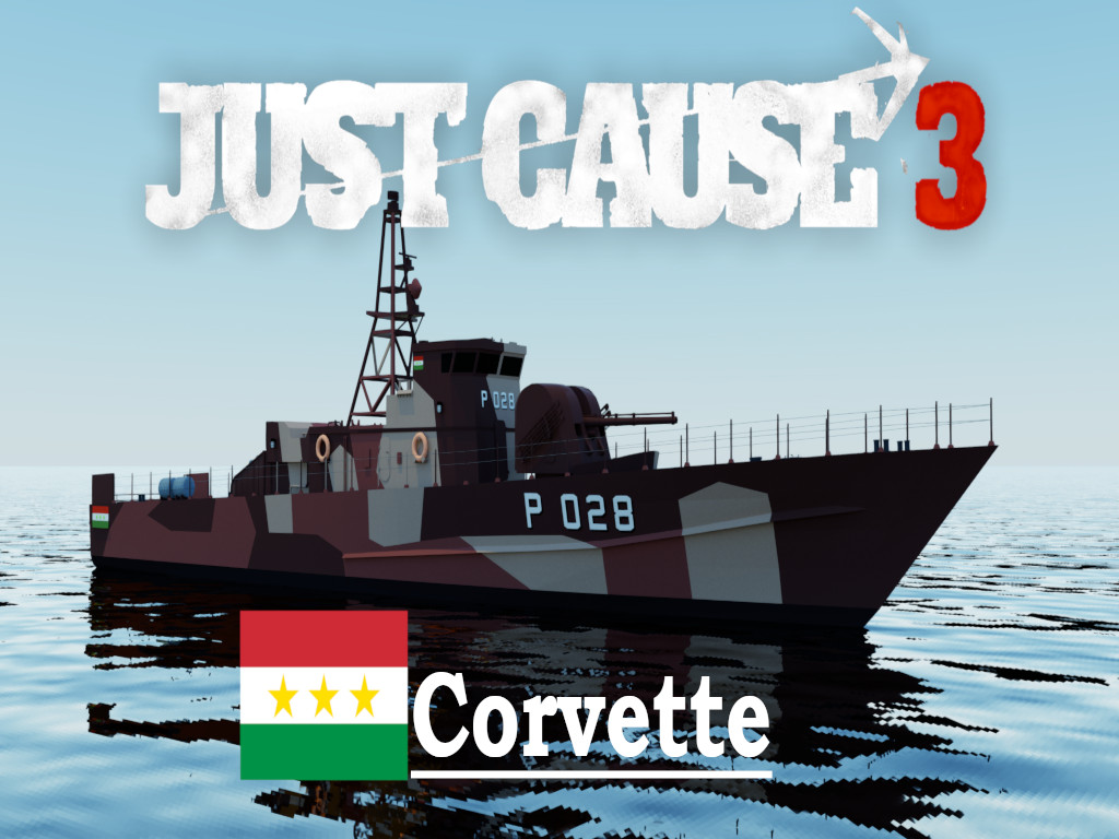 Just Cause 3 Corvette