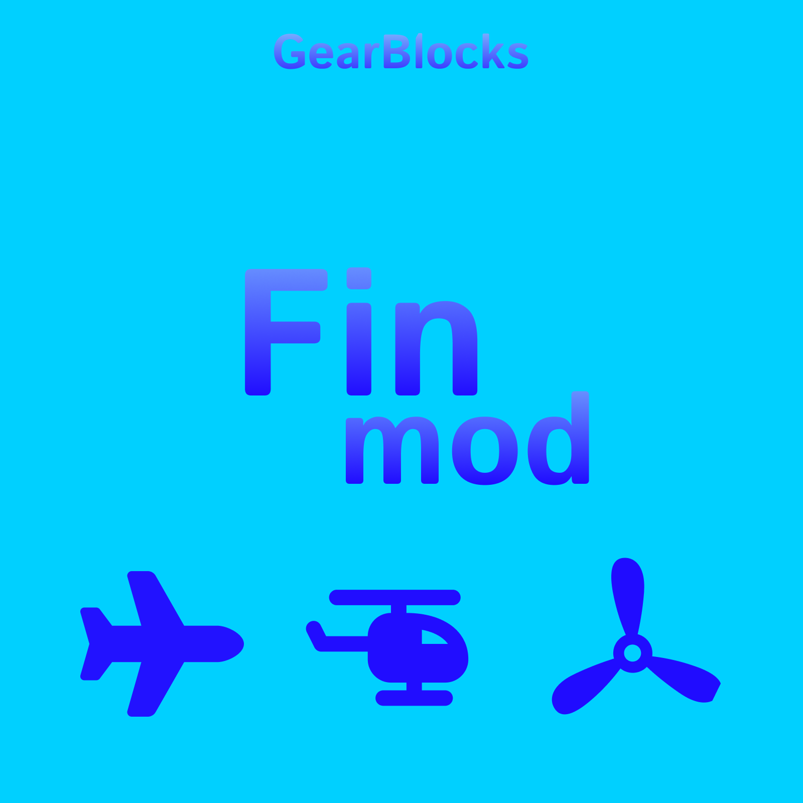 GearBlocks FIN tool