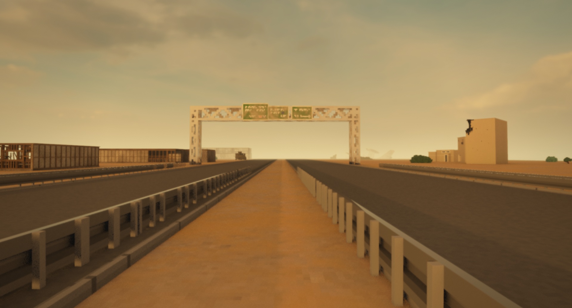 UPDATE Long desert highway map (multiplayer) preview
