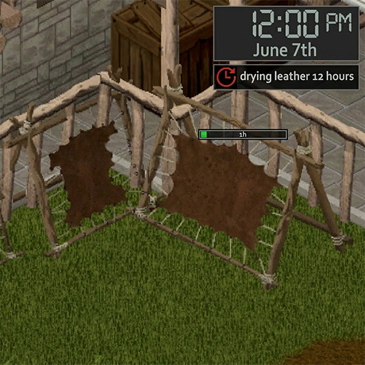 Accelerated Leather Processing – Project Zomboid Mod