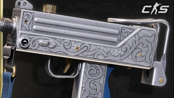 MAC 10 | Shining Armor (Blue)