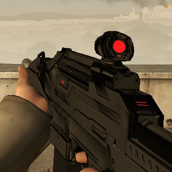 F.E.A.R. VES Advanced Rifle on L4D1 Animations
