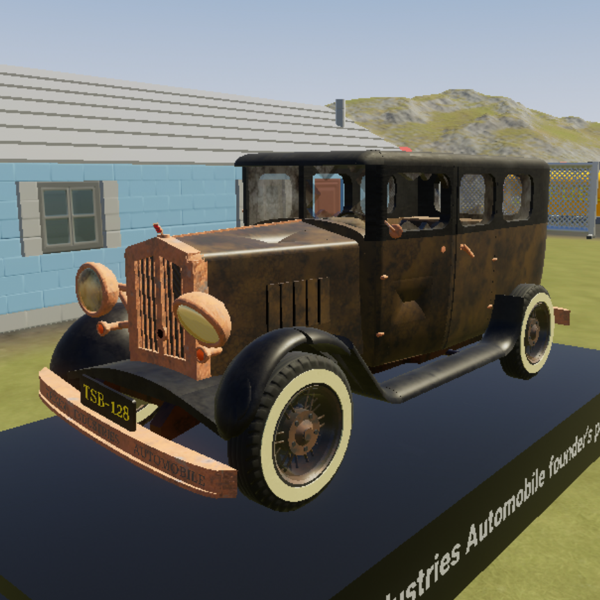 1927 Exarius Deluxe (vandalized)
