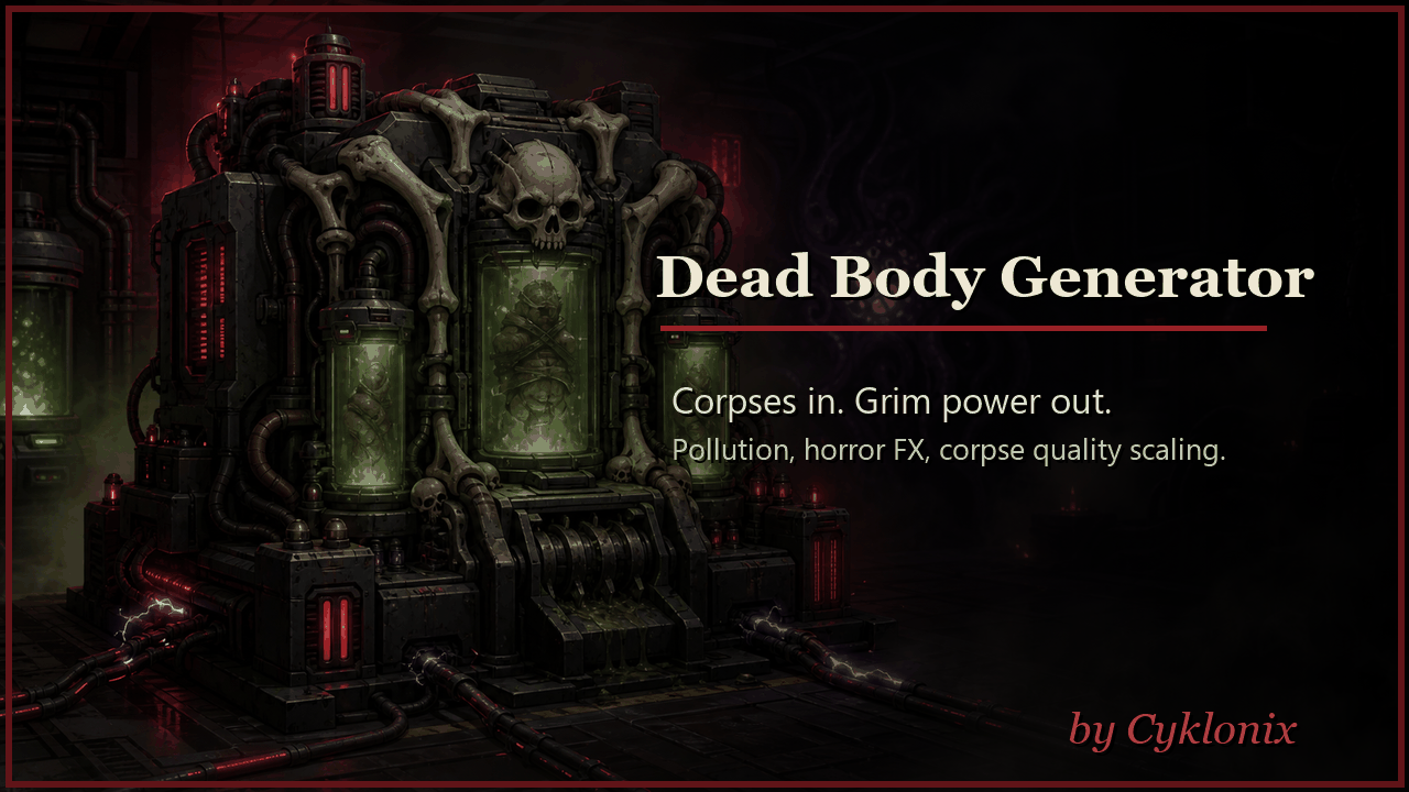 Dead Body Power Generator