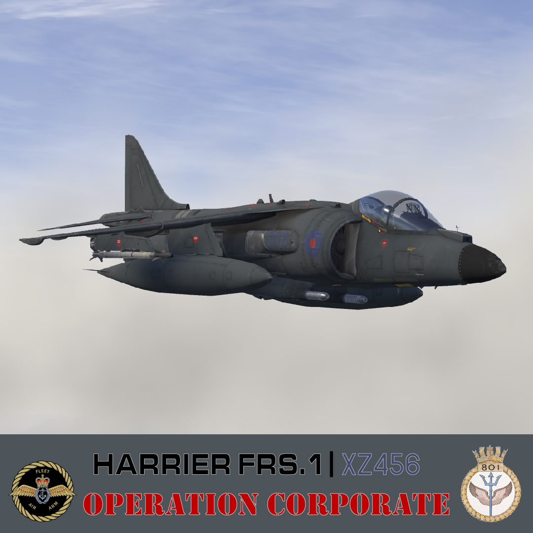 Harrier FRS.1 | XZ456 FKW 82’