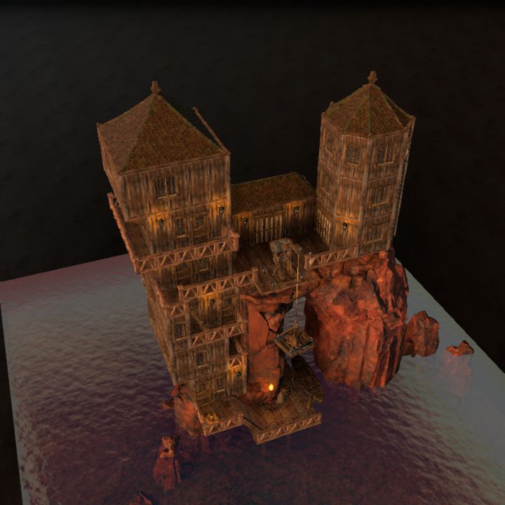 Sea trading post