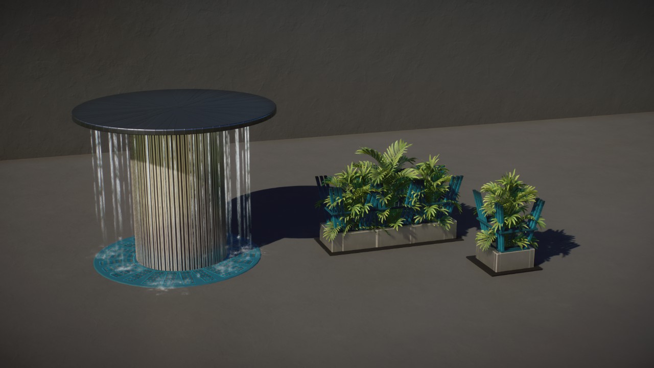 Akhenaten's Aquatic Theme Decor