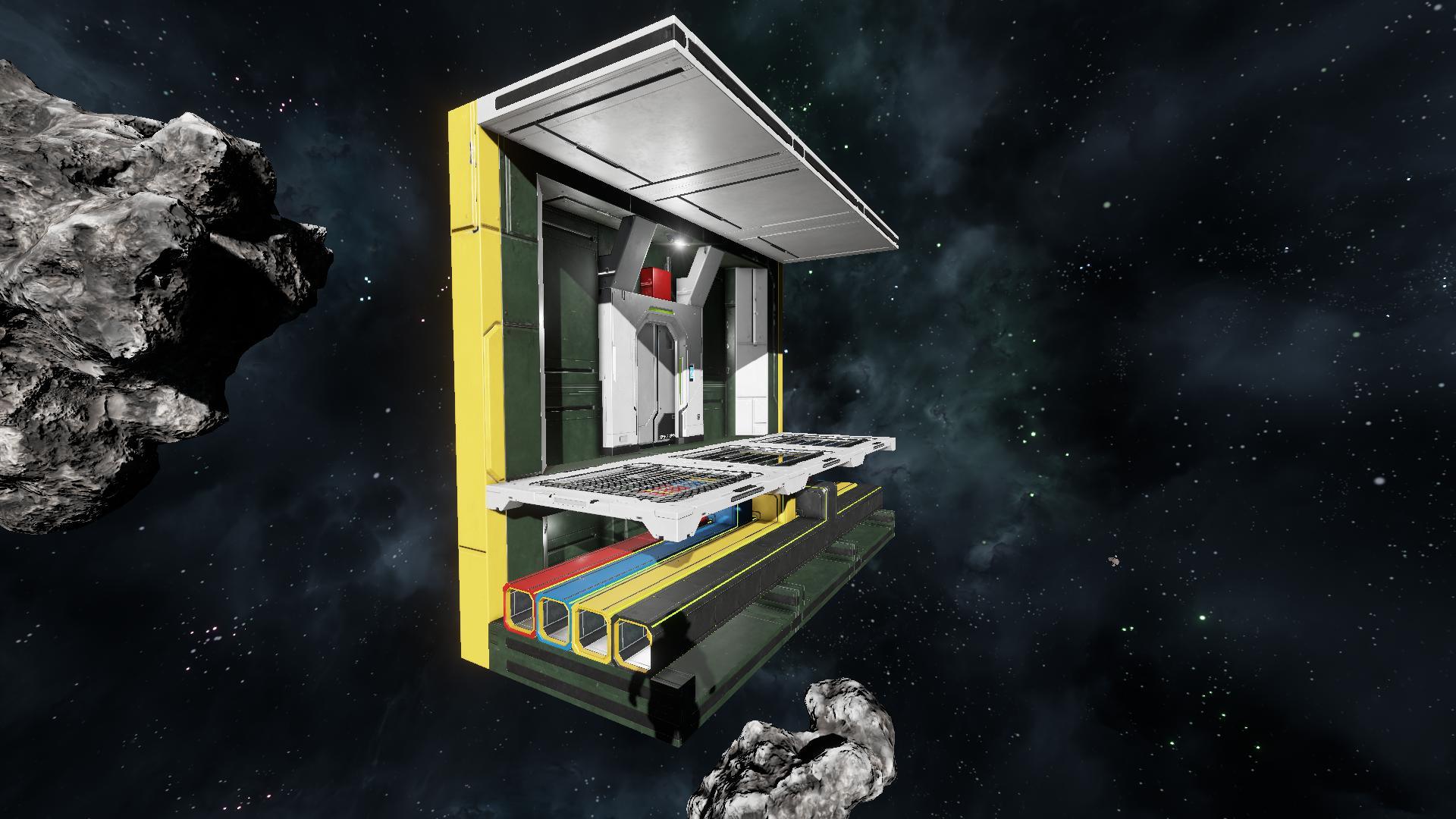 Crew Habitation Pod Corridor connection