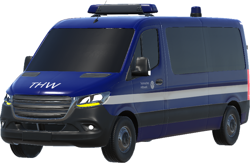 Mannschaftswagen Technisches Hilfswerk
