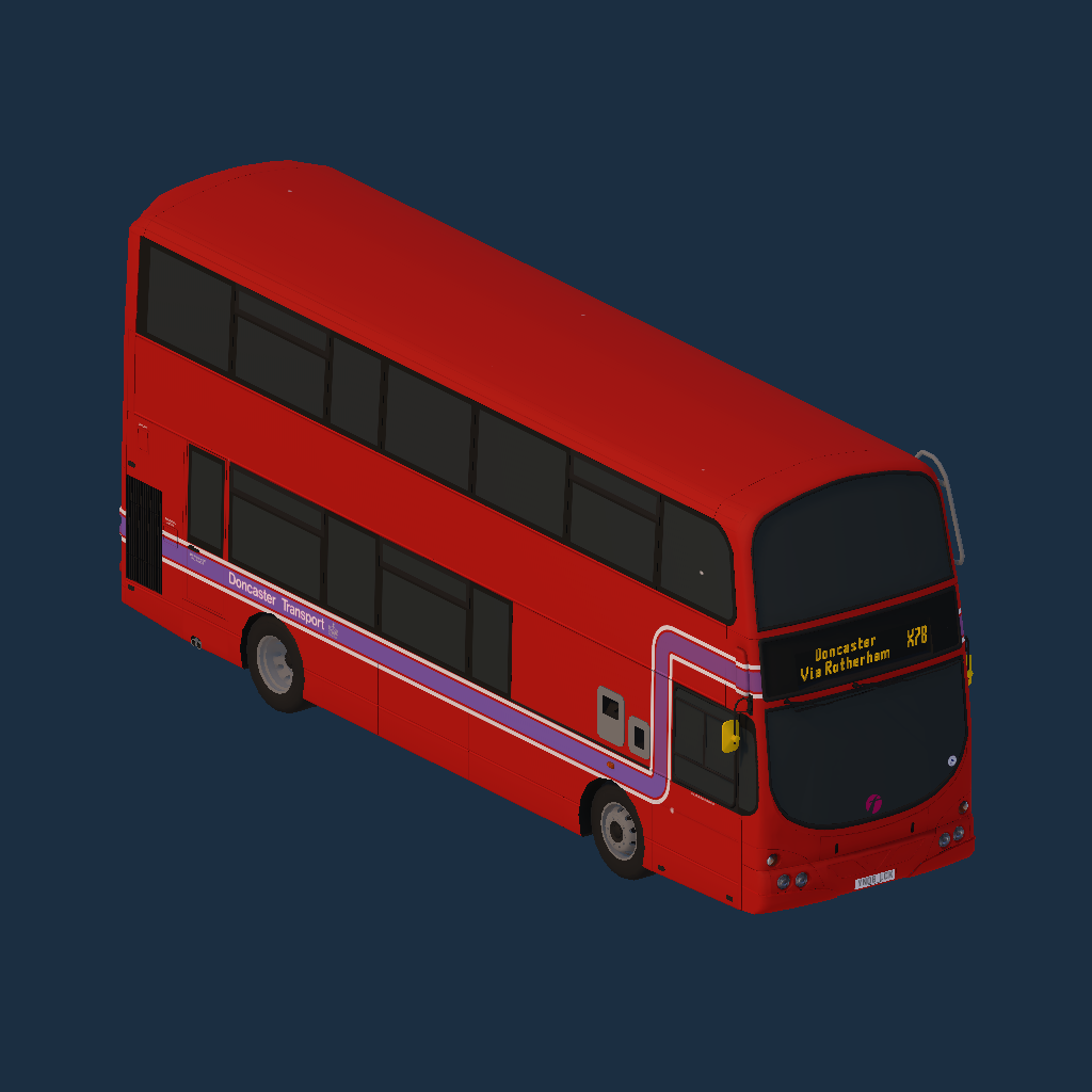 Volvo B9Tl Wright Gemini - Doncaster Transport