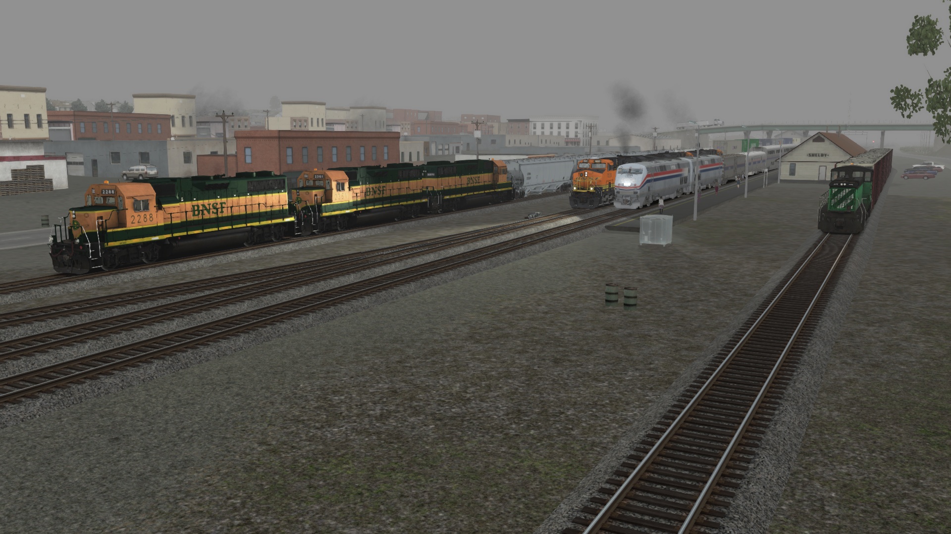 Chesterfield. Empire Builder to Chicago