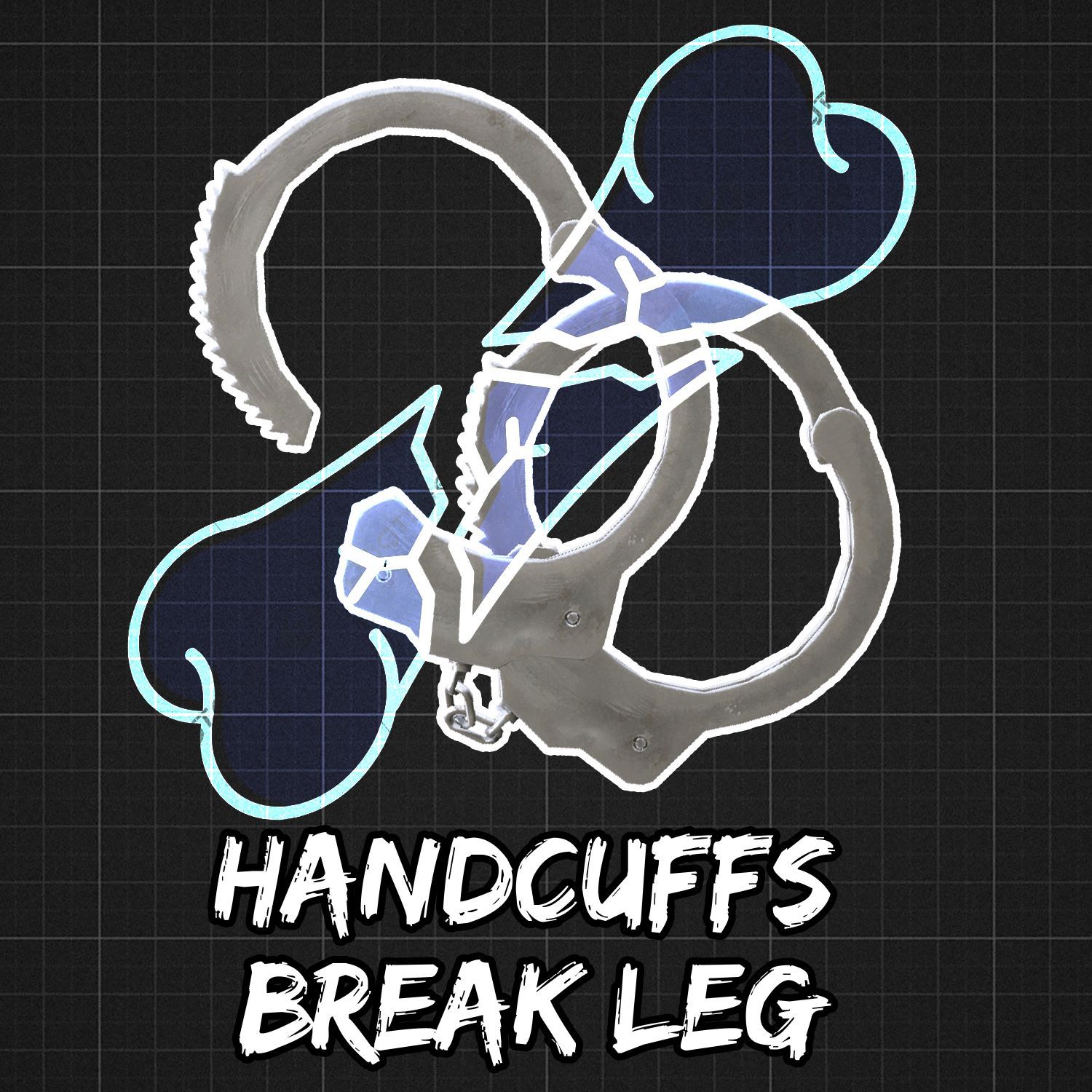 FridForsMods Handcuffs break leg