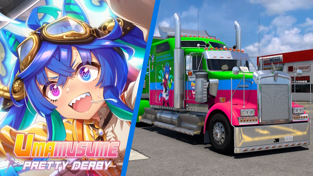 Kenworth W900 Twin Turbo - Uma Musume: Pretty Derby [Combo Skin]
