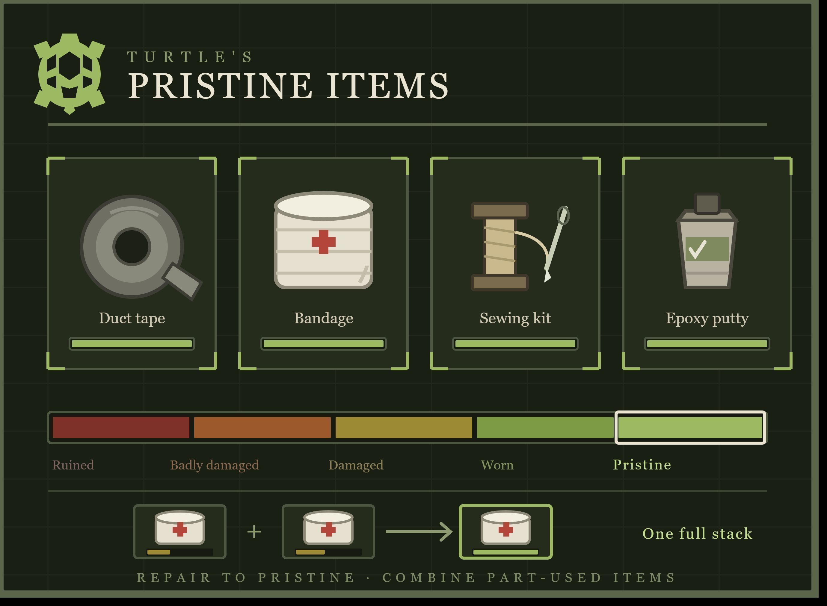 Pristine Items