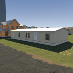 1980's 24x56 double wide mobile home (unfurnished duplex conversion)