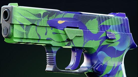 P250 | Snake Camouflage | Purple/Green