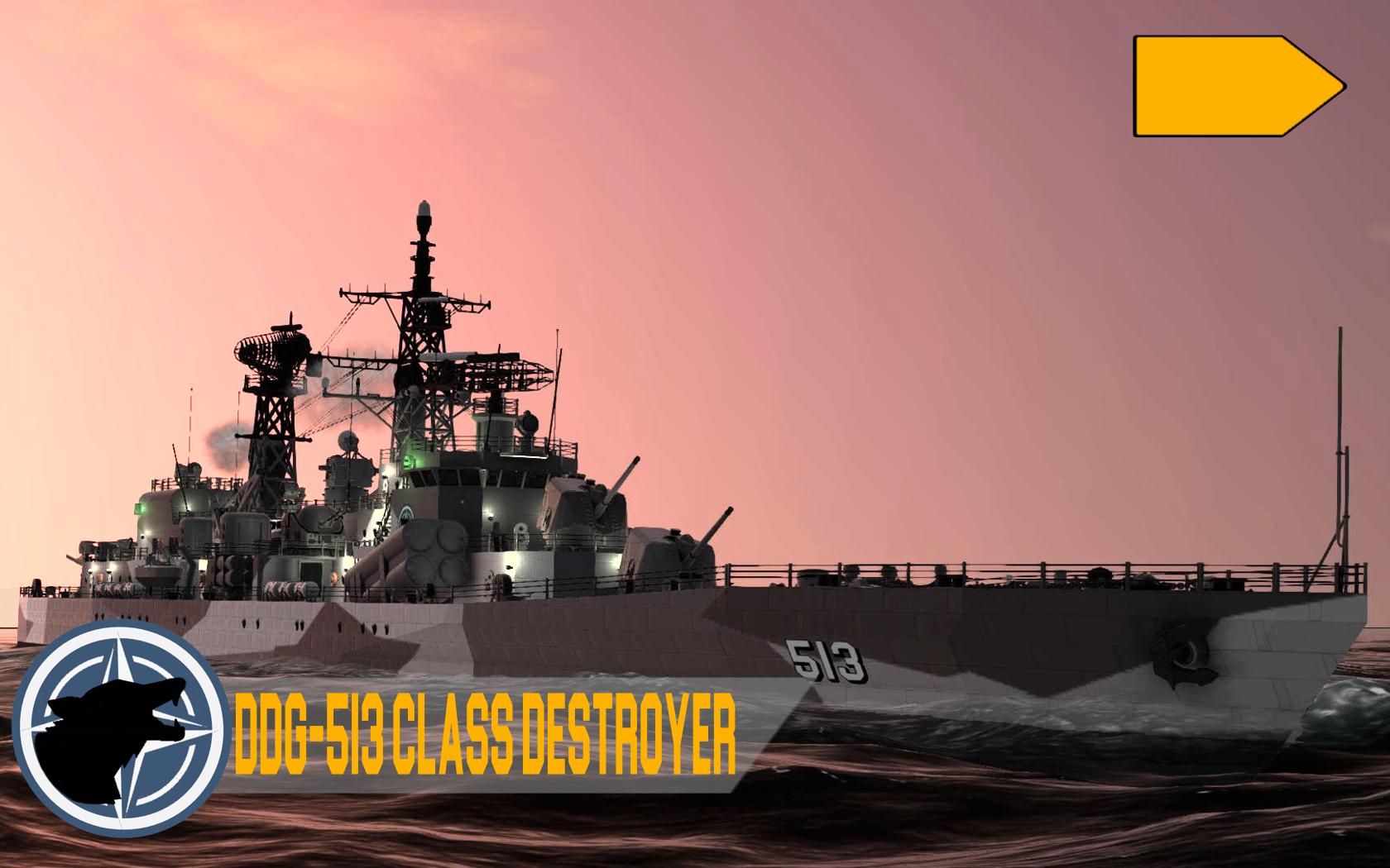 DDG-513 Heavy Missile Destroyer