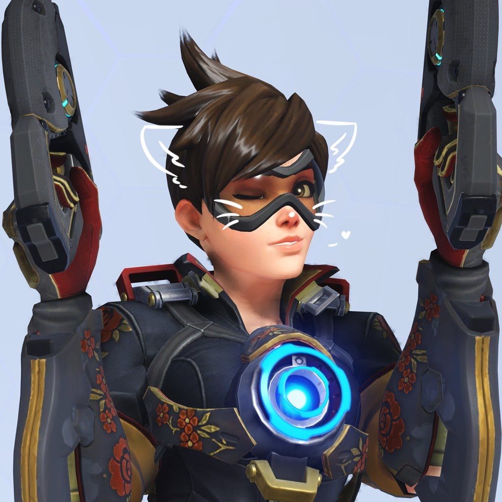 R-18 Tracer (Overwatch) animated Pills 4
