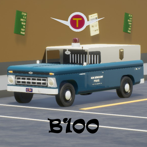 Troubadour b100 van 1962 NBPD