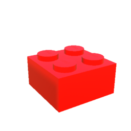 1:1 Scale Lego 2x2x1