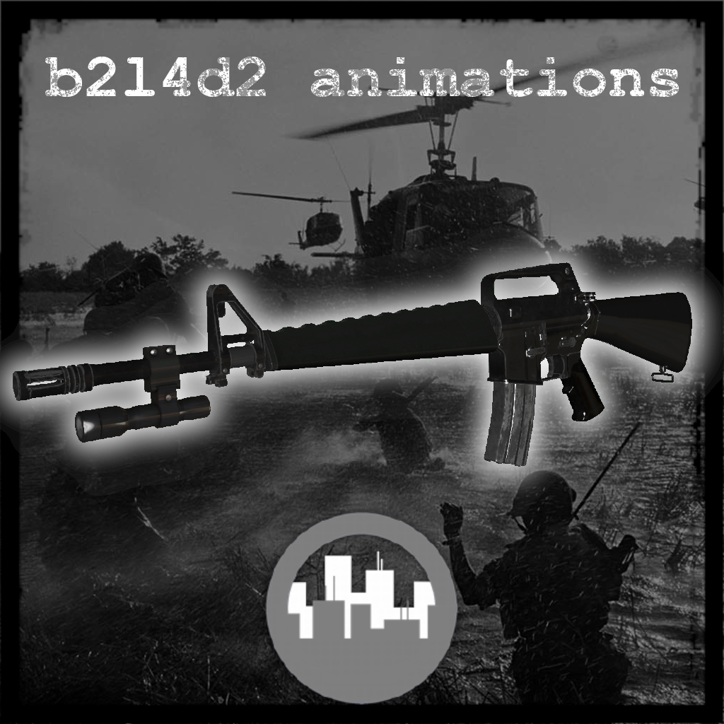 Urban Coalition: M16A1 (B2L4D2 Animations)
