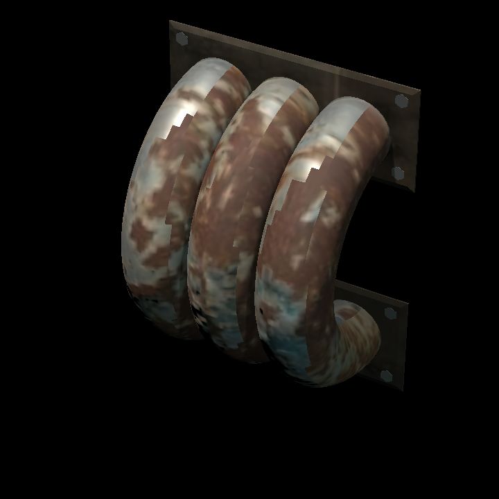 Wall pipes F - triple