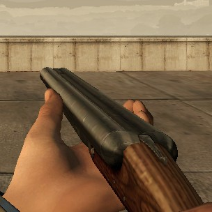 CoF-Style Sawed-Off Shotgun on L4D1 Animations - Flashlightless
