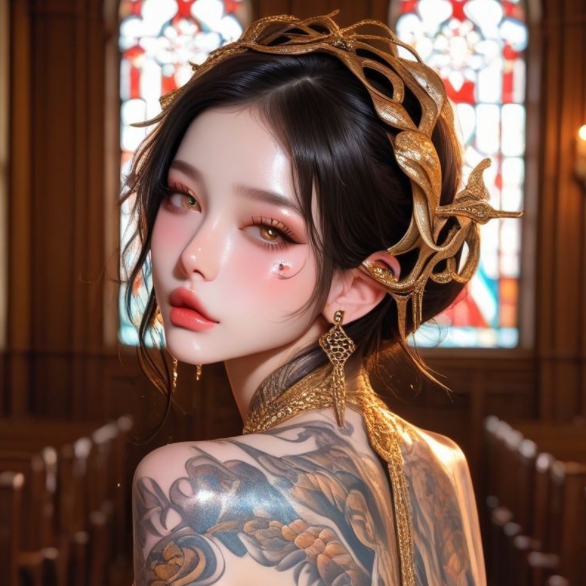 黑帮大佬的纹身娘女儿