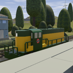CNW EMD GP7 Locomotive (Remaster)