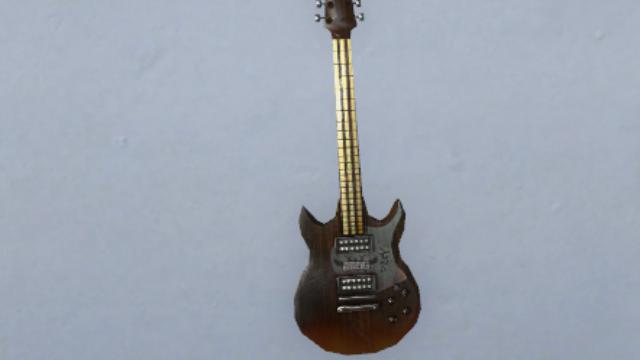 Weird electric guitar reskin