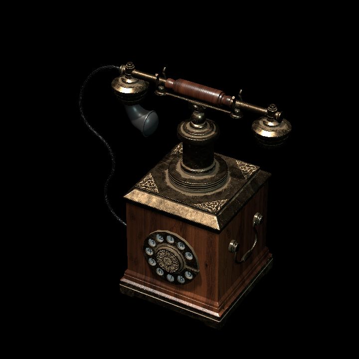 Old telephone