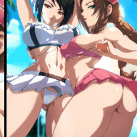 Felox08 Tifa X Aerith (Final Fantasy) SFW & NSFW