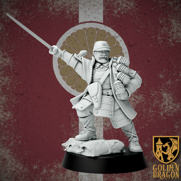 MARCHER Empires At War: (EOJ) Chain of Command, Heroes and Objective Markers