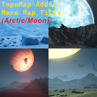 TopoMap Addon: More Tiles (Arctic Tileset)